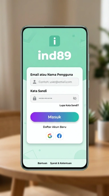 Cara Mudah Masuk Akun ind89 Setelah Mengunduh